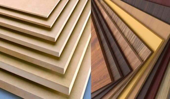 Gỗ MDF phủ Melamine